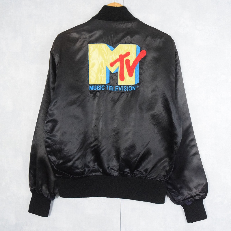 80年代 80s アメリカ製 黒 ブラック ブルゾン ジャケット | ビンテージ