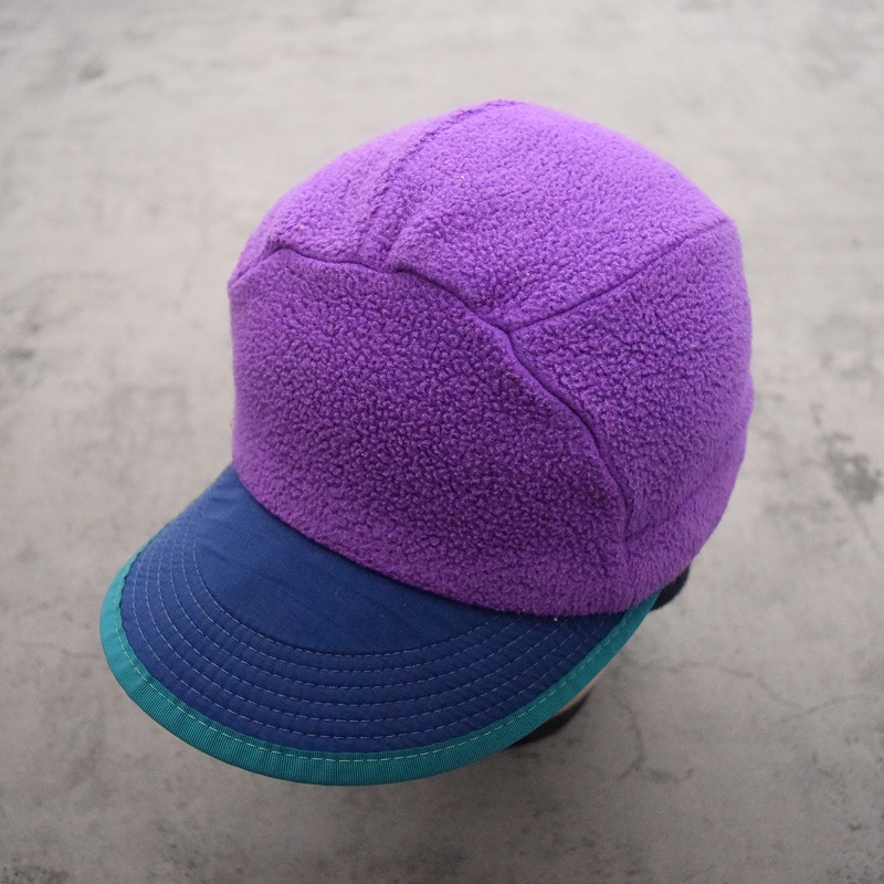 90s 90年代 パタゴニア 帽子 ダックビルキャップ 紫 パープル アメリカ