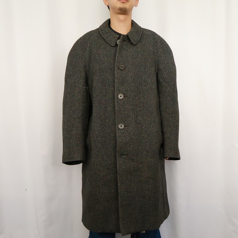 70s 80s 70年代 80年代 バーバリーズ グレー イングランド製 ロング