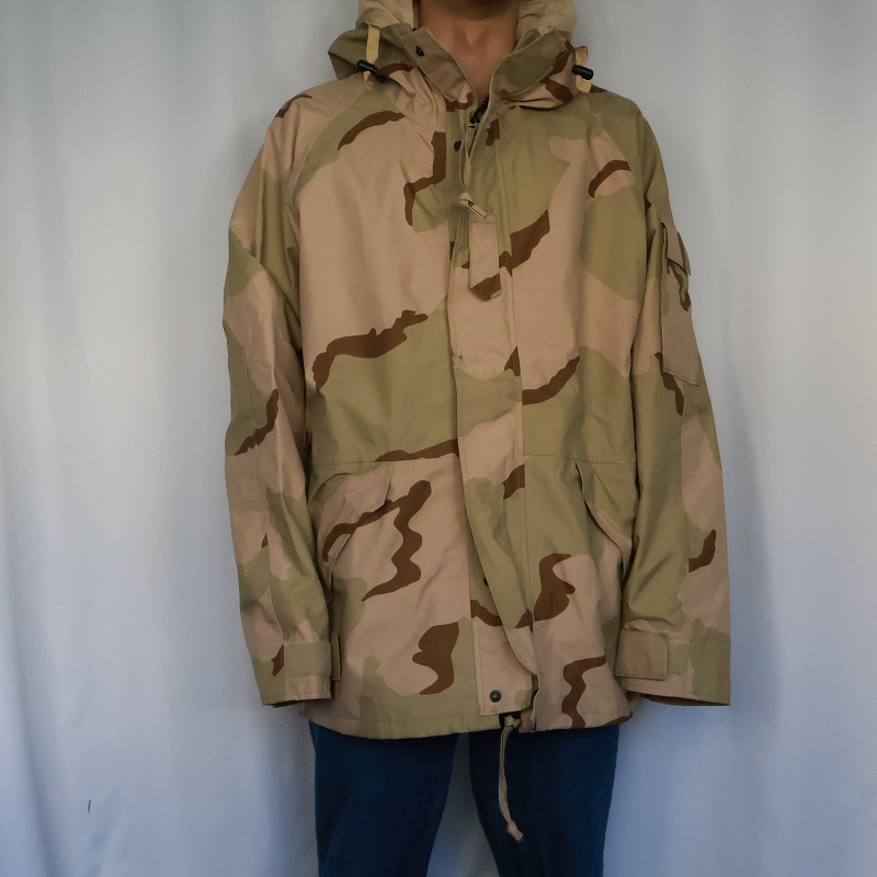 2000年代 2000s 砂漠 迷彩 ミリタリー アメリカ軍 米軍 ゴアテックス
