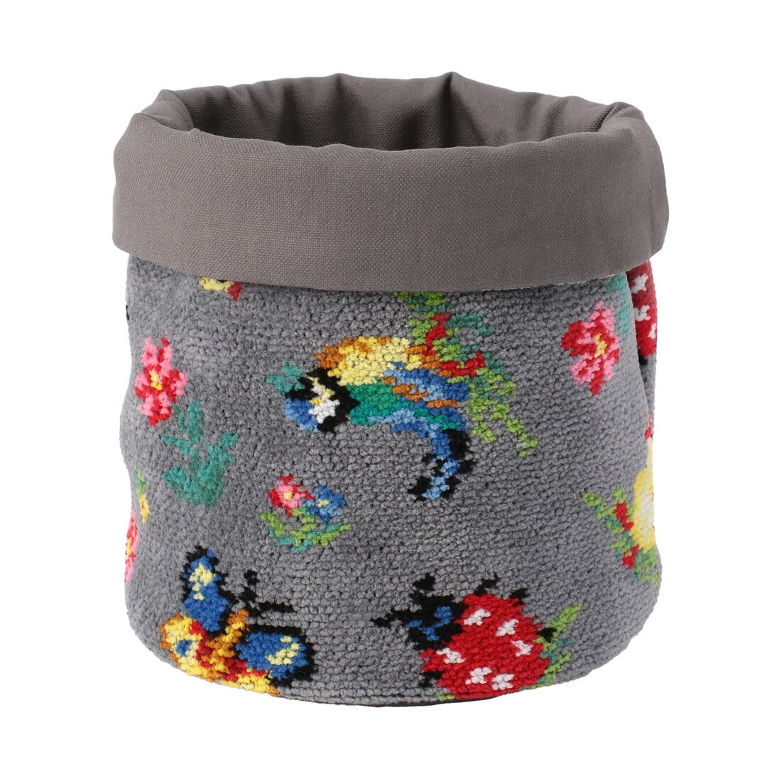 フェイラー ハイジ ベッドサイドバスケット シルバーグレー 中古