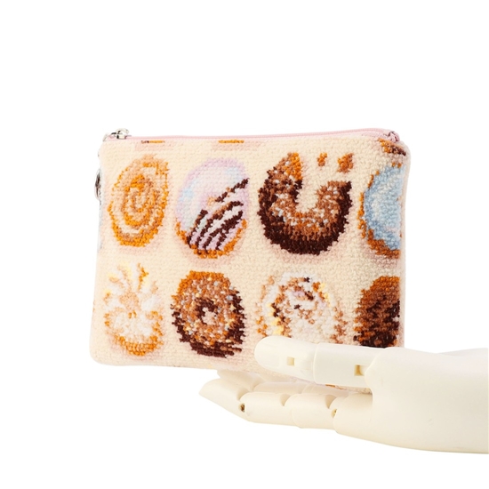 モグモグドーナツ フラットポーチS L/MOG-243168(ベージュ): LOVERARY