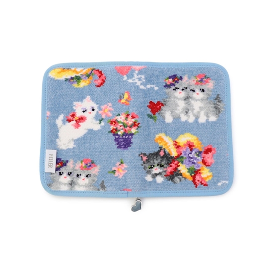 モンプティシャ マルチケース MCH-260376(ライトブルー): FEILER