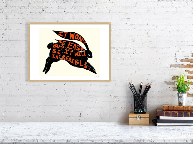 it won't be easy but – Fiorenza Art