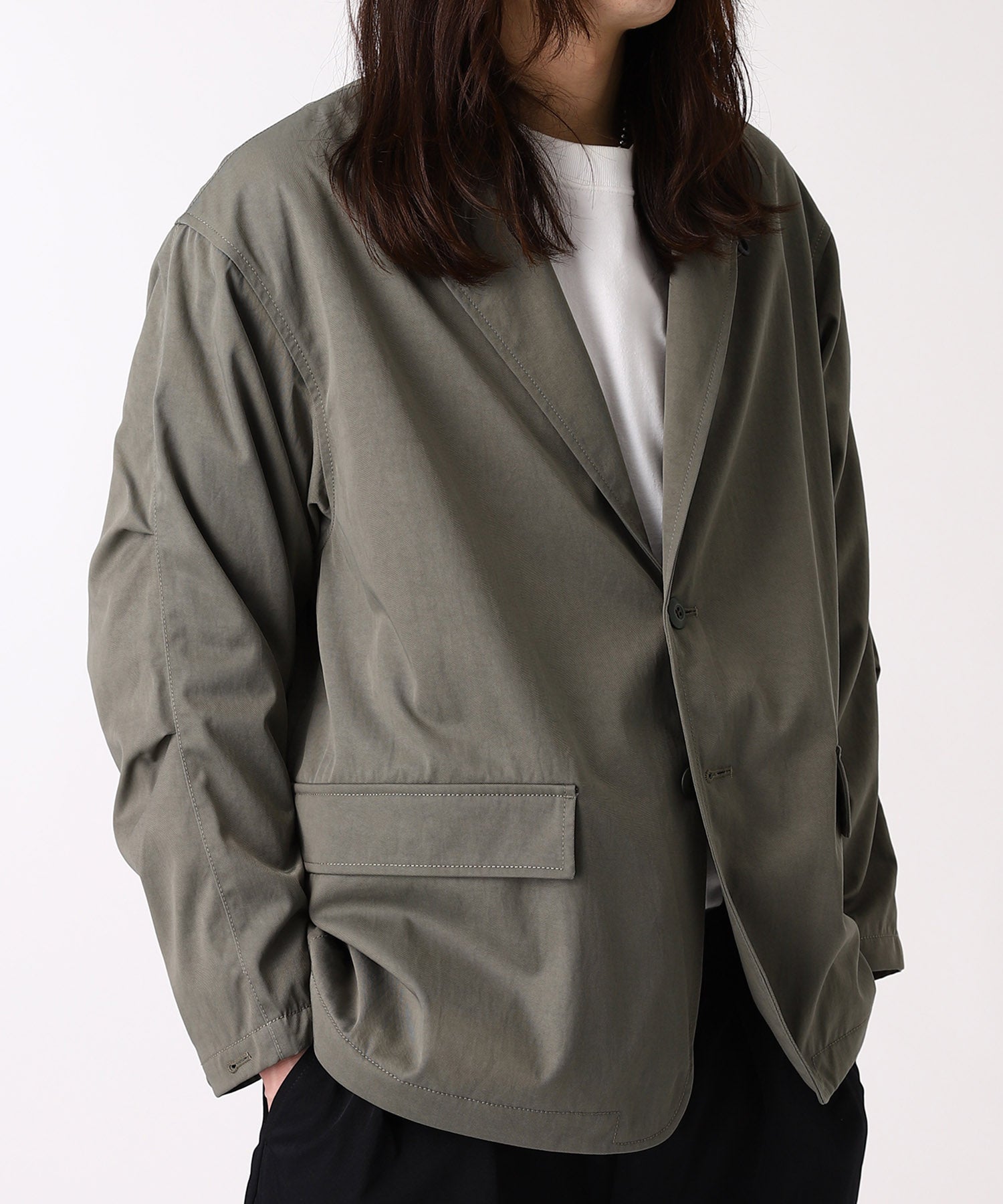 TECH LOOSE 2B JACKET TWILL - DAIWA PIER39 (ダイワピア39) - outer