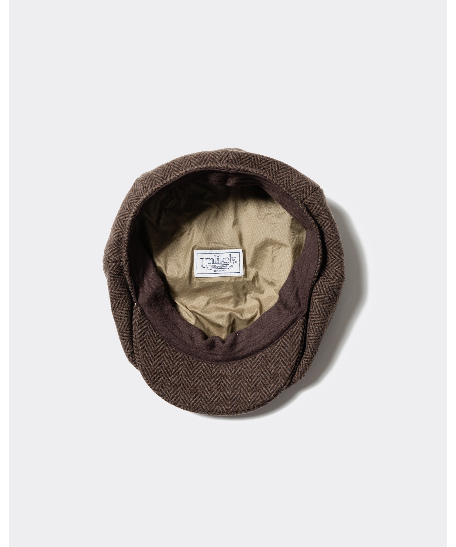 Unlikely Newsboy Cap Wool Tweed - Unlikely (アンライクリー) - cap
