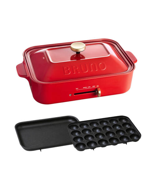 FS】コンパクトホットプレート ホワイトの通販 | BRUNO online