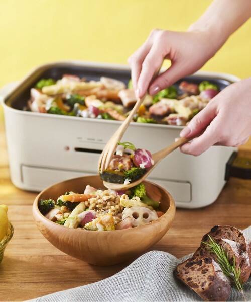 コンパクトグリルホットプレート ギフトバッグセット グレージュの通販