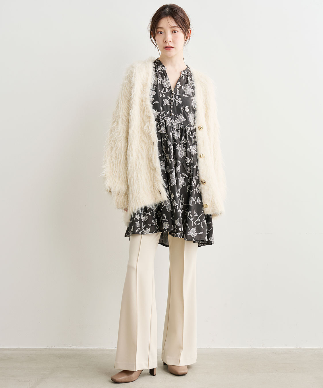 エンブロイダリーティアードミニワンピース｜PETAL ONLINE（ペタル