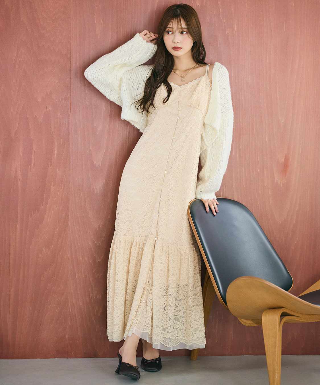 レースキャミワンピース｜PETAL ONLINE（ペタルオンライン）