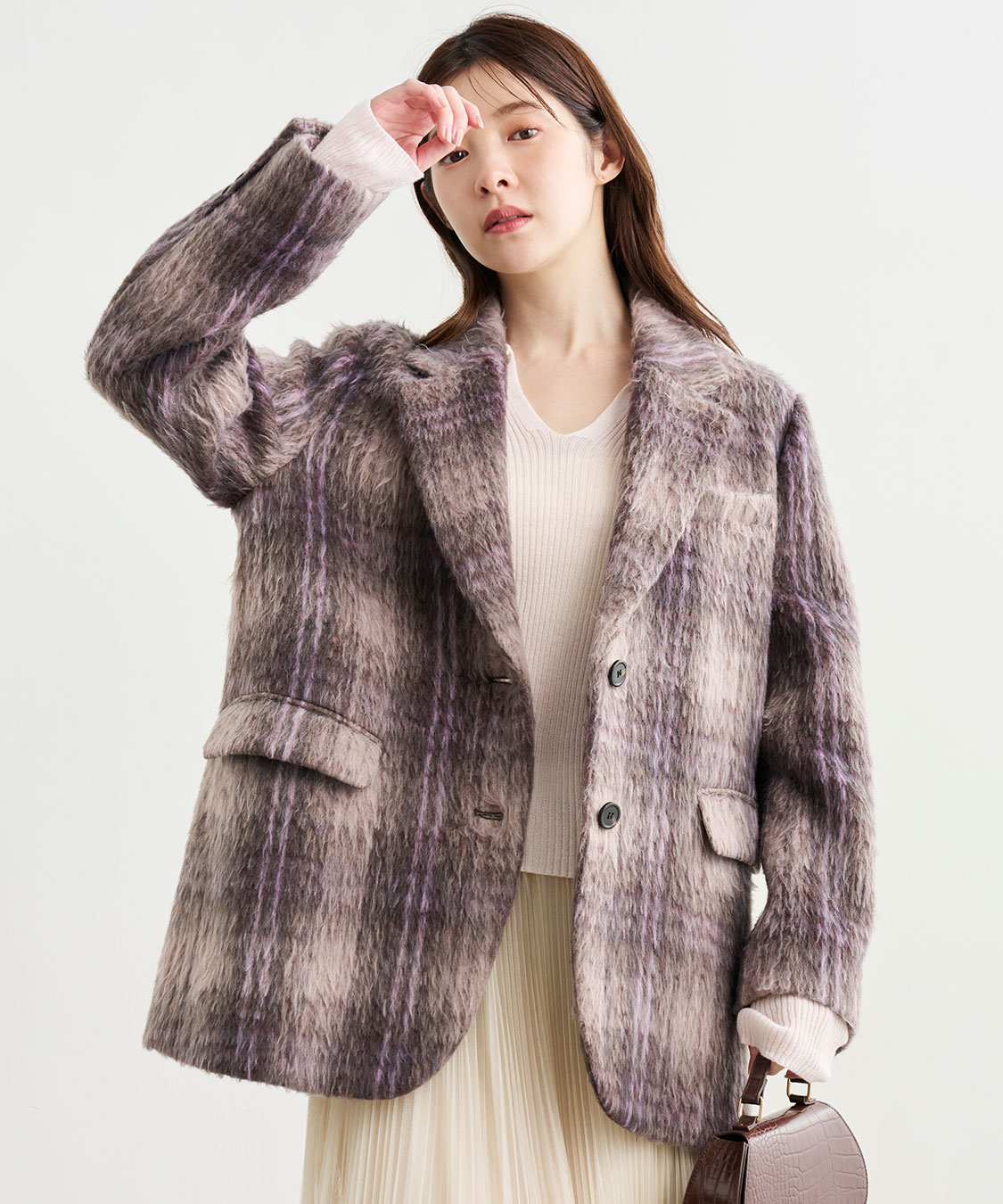 ウールシャギージャコット｜PETAL ONLINE（ペタルオンライン）