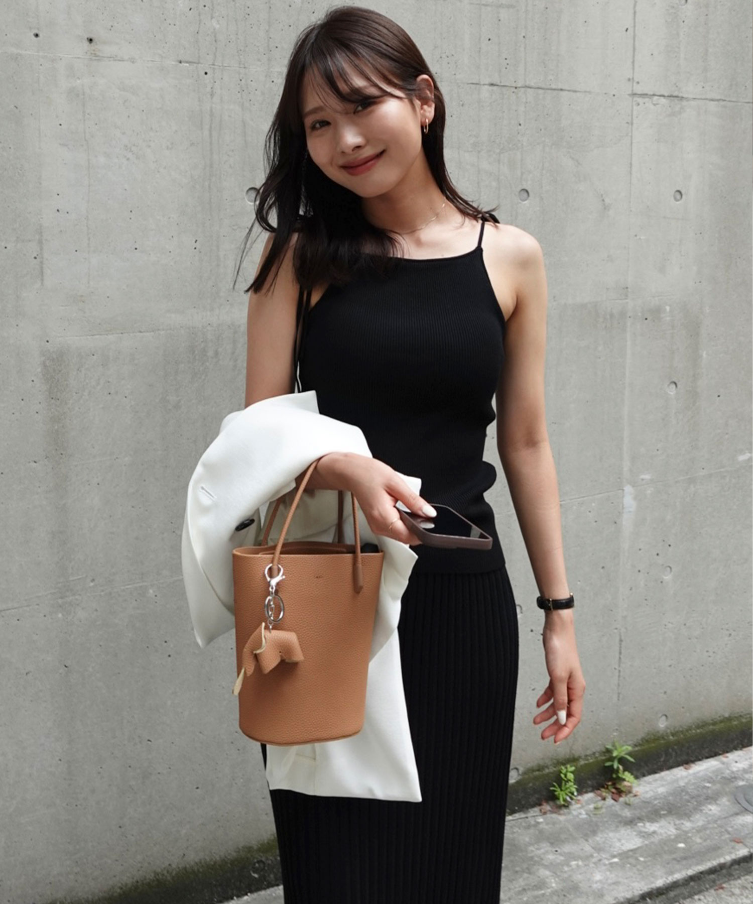 カップ付きニットキャミソール｜PETAL ONLINE（ペタルオンライン）