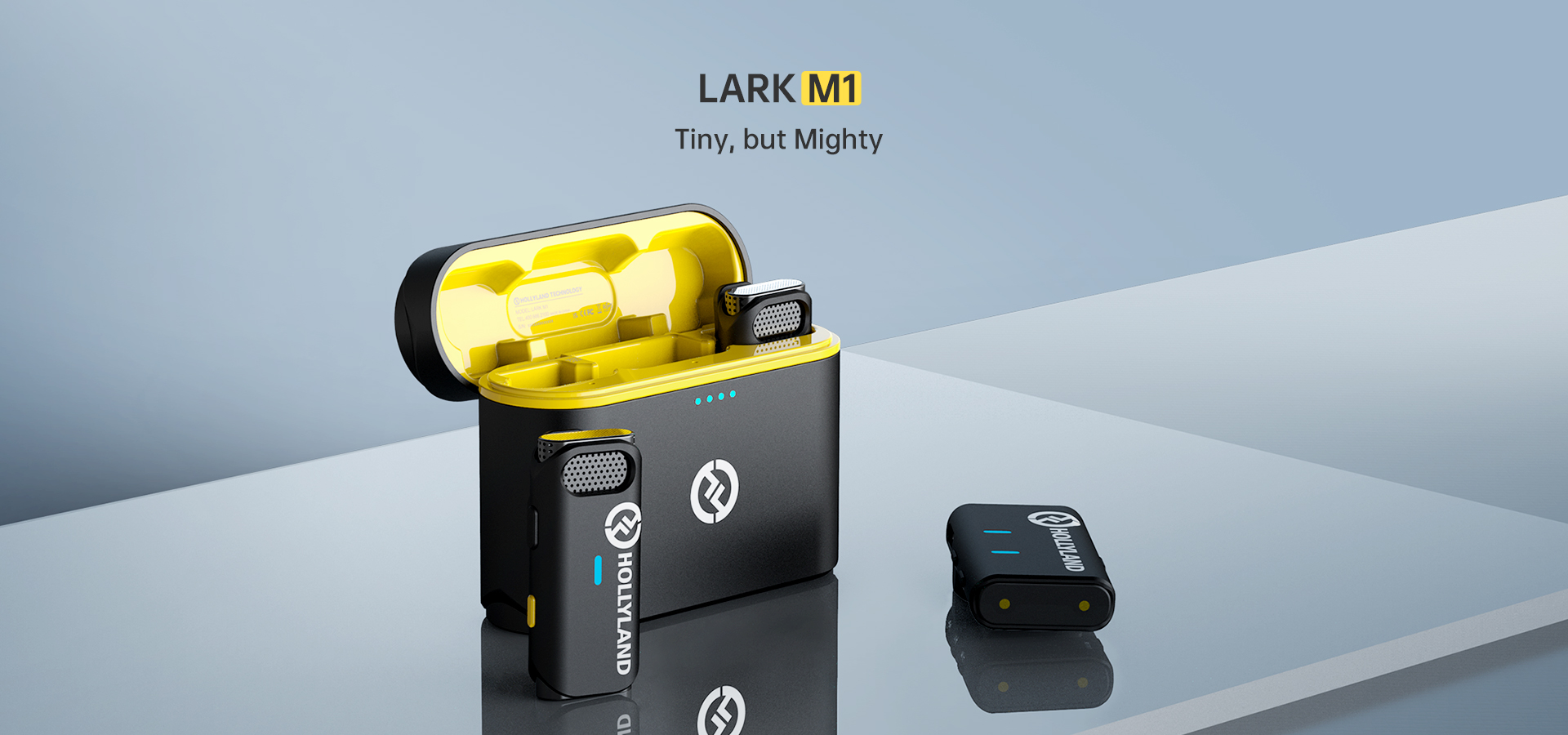 Hollyland ワイヤレスマイクロホンシステム Lark M1 SOLO(充電ケース