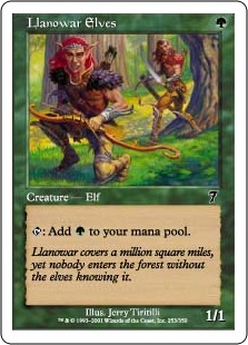 ラノワールのエルフ/Llanowar Elves》[7ED] 緑C | 日本最大級 MTG通販