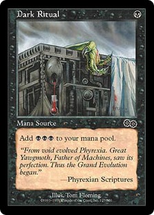 暗黒の儀式/Dark Ritual》[USG] 黒C | 日本最大級 MTG通販サイト