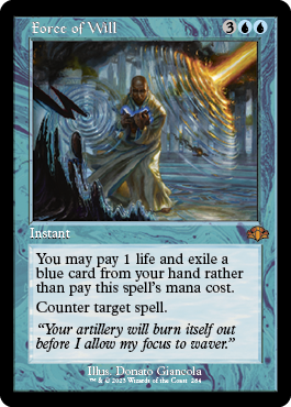 意志の力/Force of Will》[EMA] 青R | 日本最大級 MTG通販サイト