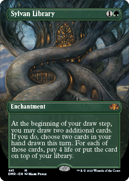 Foil】《森の知恵/Sylvan Library》[CMA] 緑R | 日本最大級 MTG通販