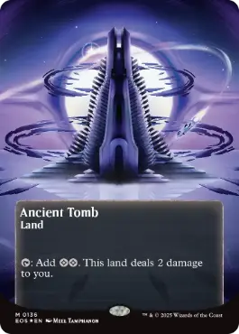 ギャラクシー・Foil】(136)□ボーダーレス□《古えの墳墓/Ancient Tomb
