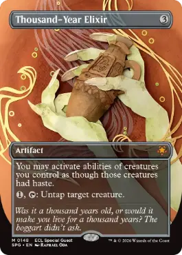 Foil】《千年霊薬/Thousand-Year Elixir》[LRW] 茶R | 日本最大級 MTG