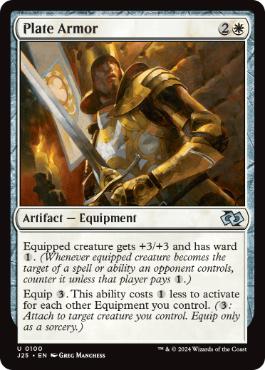 032)《板金鎧/Plate Armor》[AFR] 白U | 日本最大級 MTG通販サイト