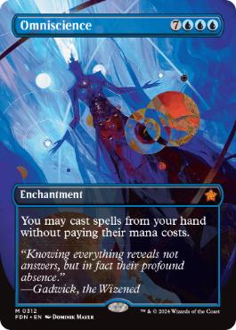 Foil】《全知/Omniscience》[M19] 青R | 日本最大級 MTG通販サイト