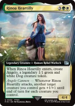 Foil】(502)□拡張アート□《リノア・ハーティリー/Rinoa Heartilly
