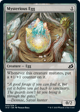 003)《不思議な卵/Mysterious Egg》[IKO] 無C | 日本最大級 MTG通販