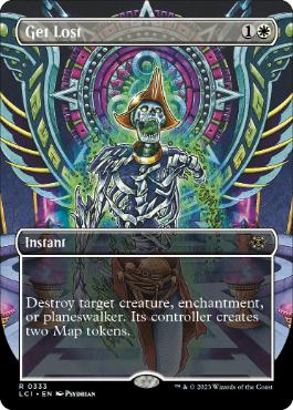 333)□ボーダーレス□《失せろ/Get Lost》[LCI-BF] 白R | 日本最大級