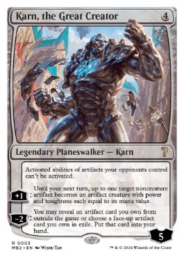 003)《大いなる創造者、カーン/Karn, the Great Creator》[MB2] 無R