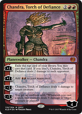 反逆の先導者、チャンドラ/Chandra, Torch of Defiance》[KLD] 赤R