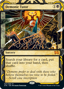 悪魔の教示者/Demonic Tutor》[LEB] 黒U | 日本最大級 MTG通販サイト