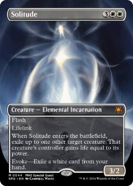 044)□ボーダーレス□《孤独/Solitude》[SPG] 白 | 日本最大級 MTG通販