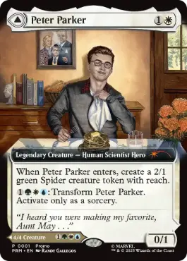 r*o様 mtg ピーター・パーカー アメイジング・スパイダーマン 英語 foi