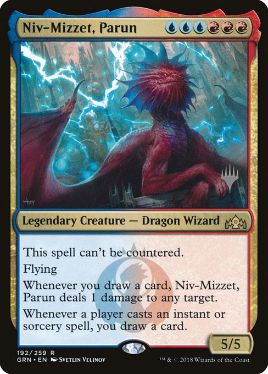 Foil】(1530)□ボーダーレス□《パルン、ニヴ＝ミゼット/Niv-Mizzet