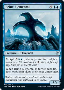 塩水の精霊/Brine Elemental》[A25] 青U | 日本最大級 MTG通販サイト