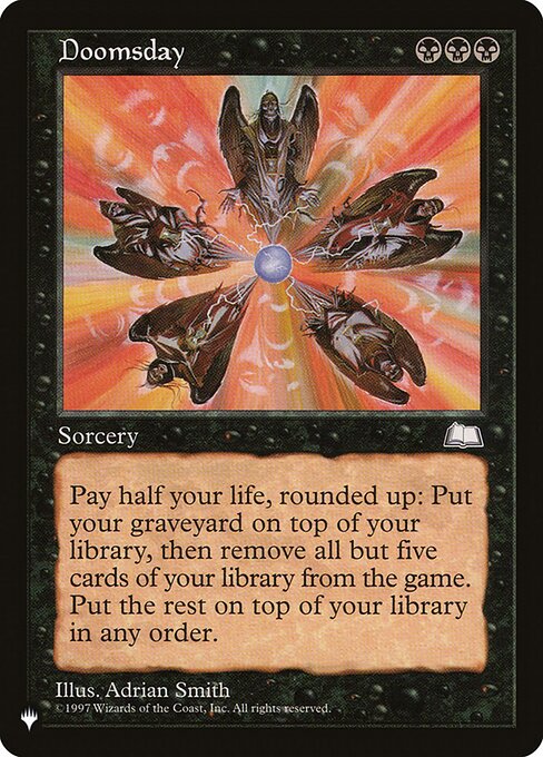 最後の審判/Doomsday》[PWシンボル付き再版] 黒R | 日本最大級 MTG通販