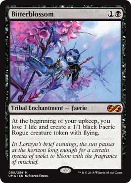 Foil】《苦花/Bitterblossom》[MOR] 黒R | 日本最大級 MTG通販サイト