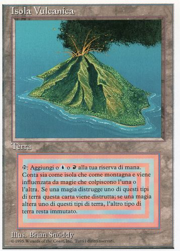 Volcanic Island》[3ED] 土地R | 日本最大級 MTG通販サイト「晴れる屋」