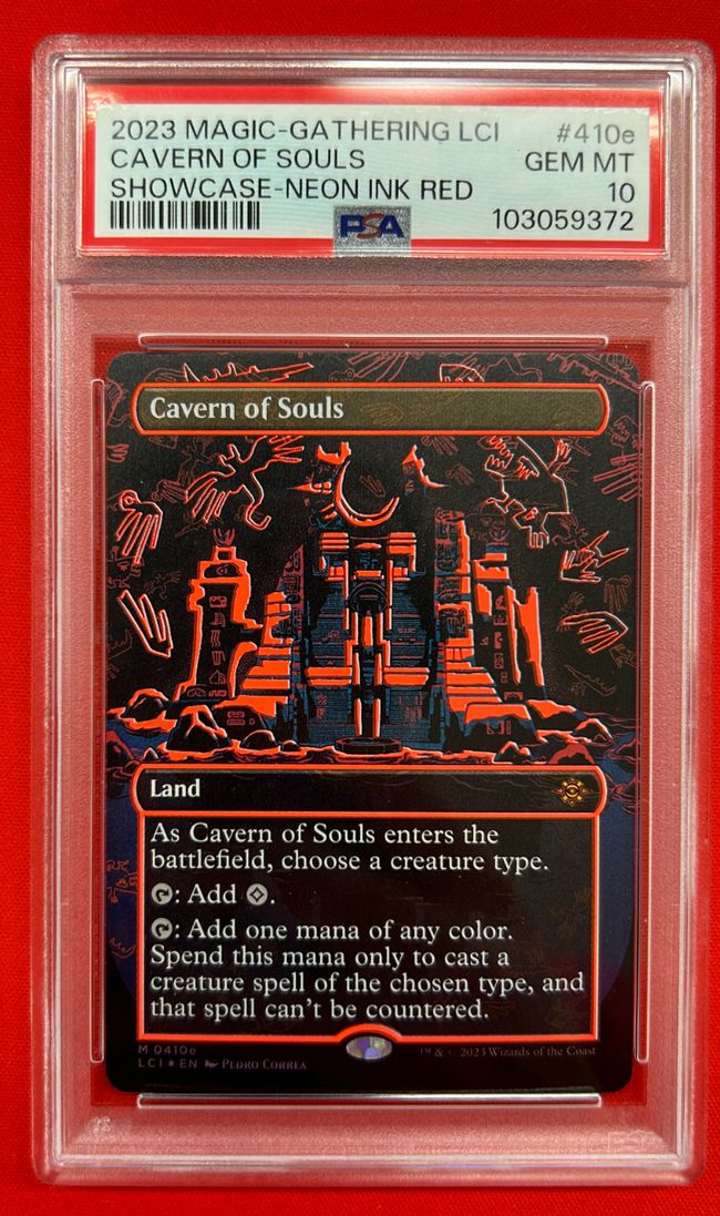 ネオンインク・Foil】(410e)□ボーダーレス□《魂の洞窟/Cavern of