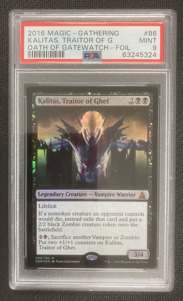 Foil】《ゲトの裏切り者、カリタス/Kalitas, Traitor of Ghet》[OGW