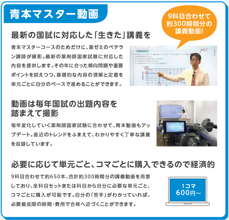 オンライン教室?夏の無料キャンペーン?（8/16～8/31） - 薬学ゼミナール