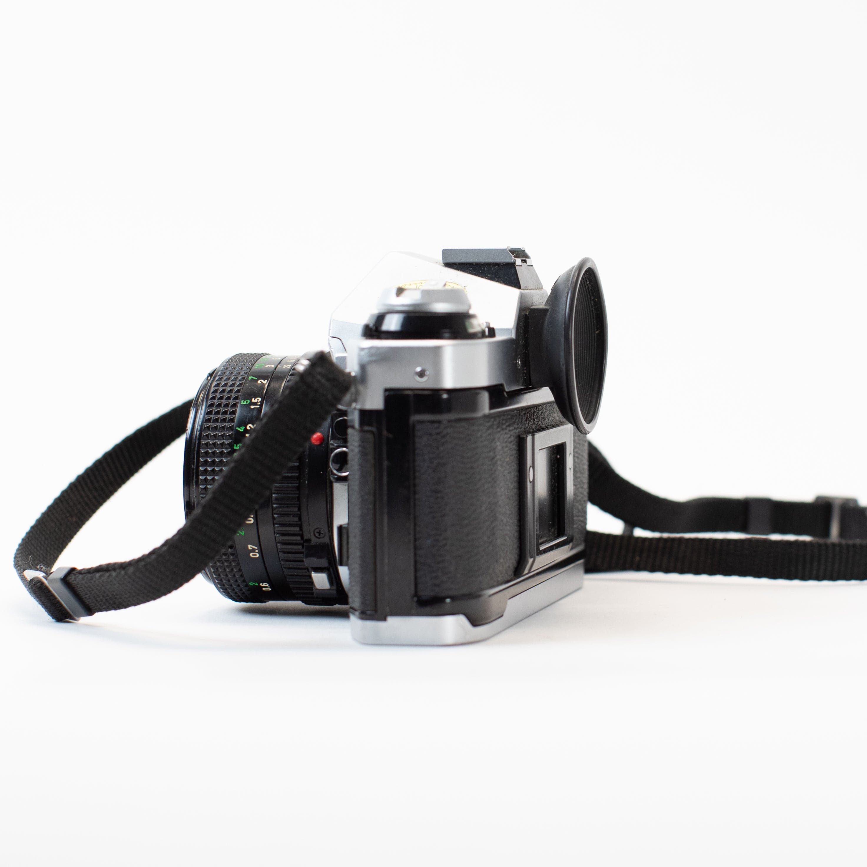 Canon AE-1 Program w/ 50mm FD f/1.8 and 80-200mm zoom – Film