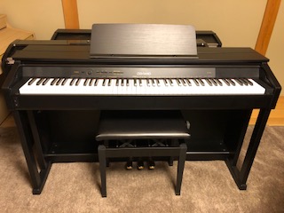 中古】カシオ 電子ピアノ AP-460 (CELVIANO) | AiR音源・天板開閉構造
