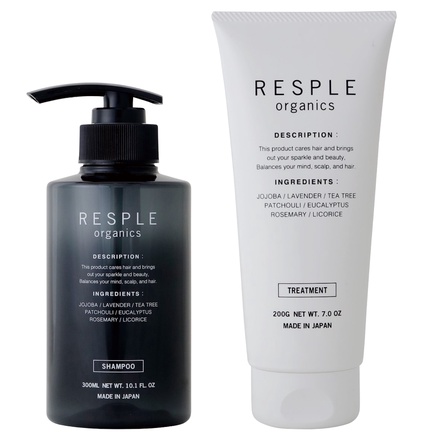 RESPLE organics / スカルプシャンプー／リペアトリートメントの公式