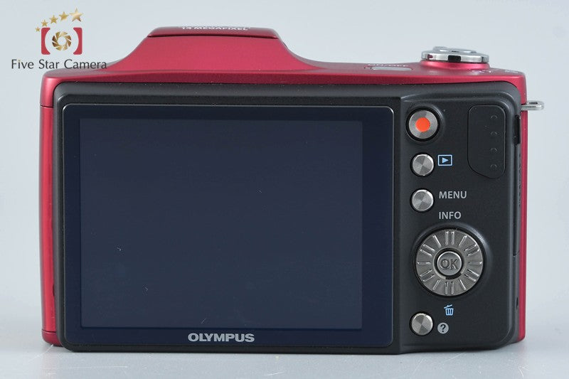 中古】OLYMPUS オリンパス SZ-11 レッド コンパクトデジタルカメラ
