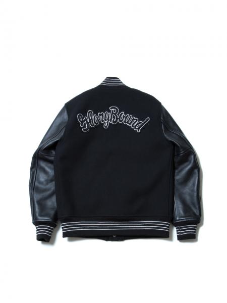 COOTIE 1st Place Jacket スタジャン 【Black×Black】 クーティ