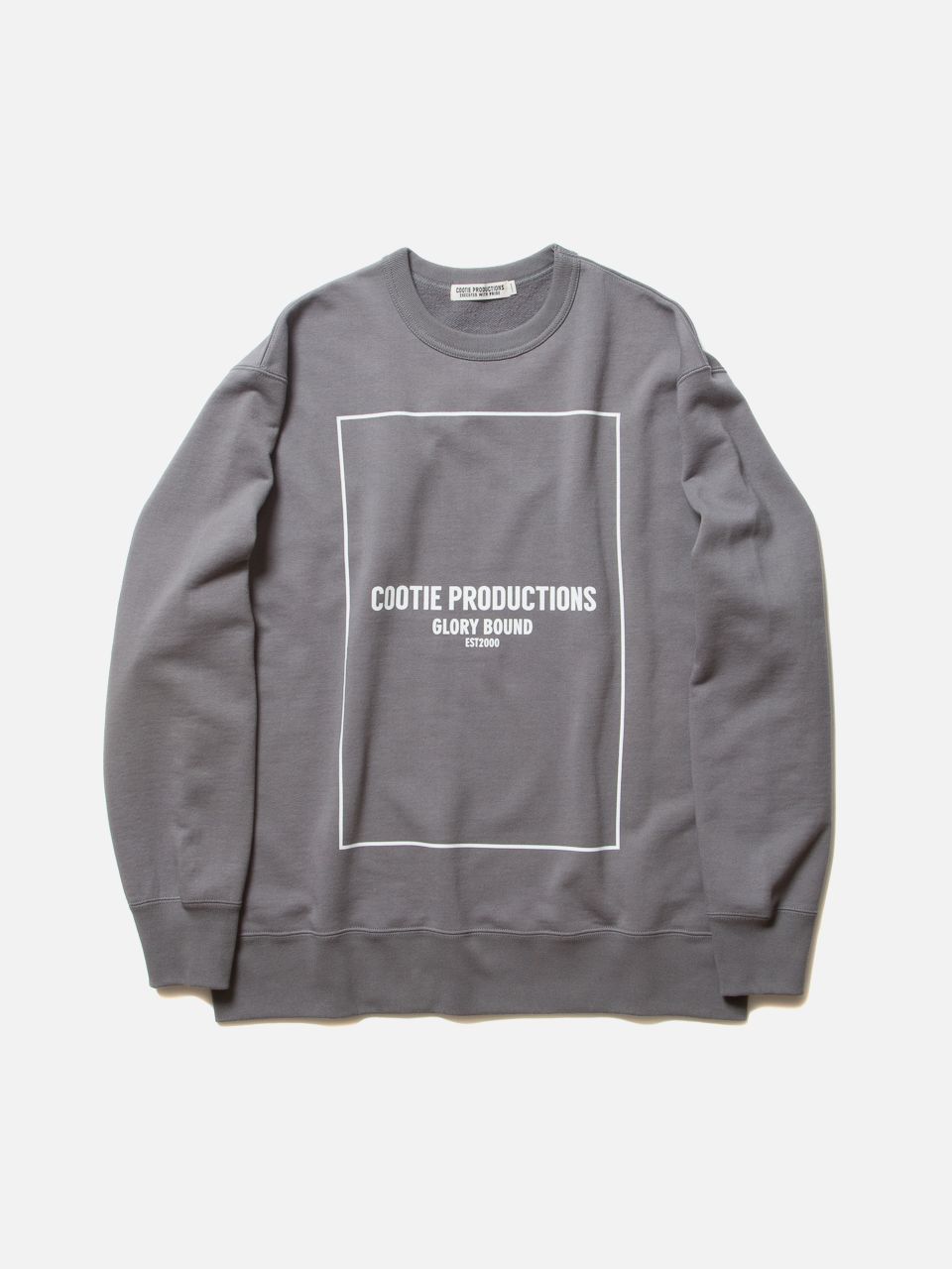 COOTIE クーティー 通販 18SS スウェット COOTIE LOGO -GRAY