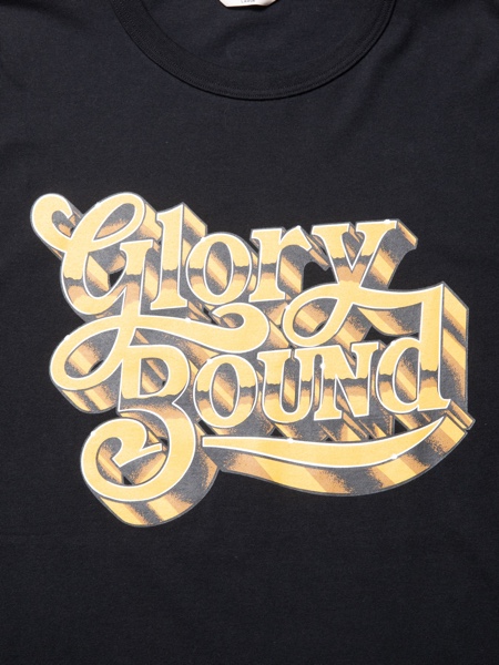 COOTIE / Print S/S Tee (GLORY BOUND) -Black-