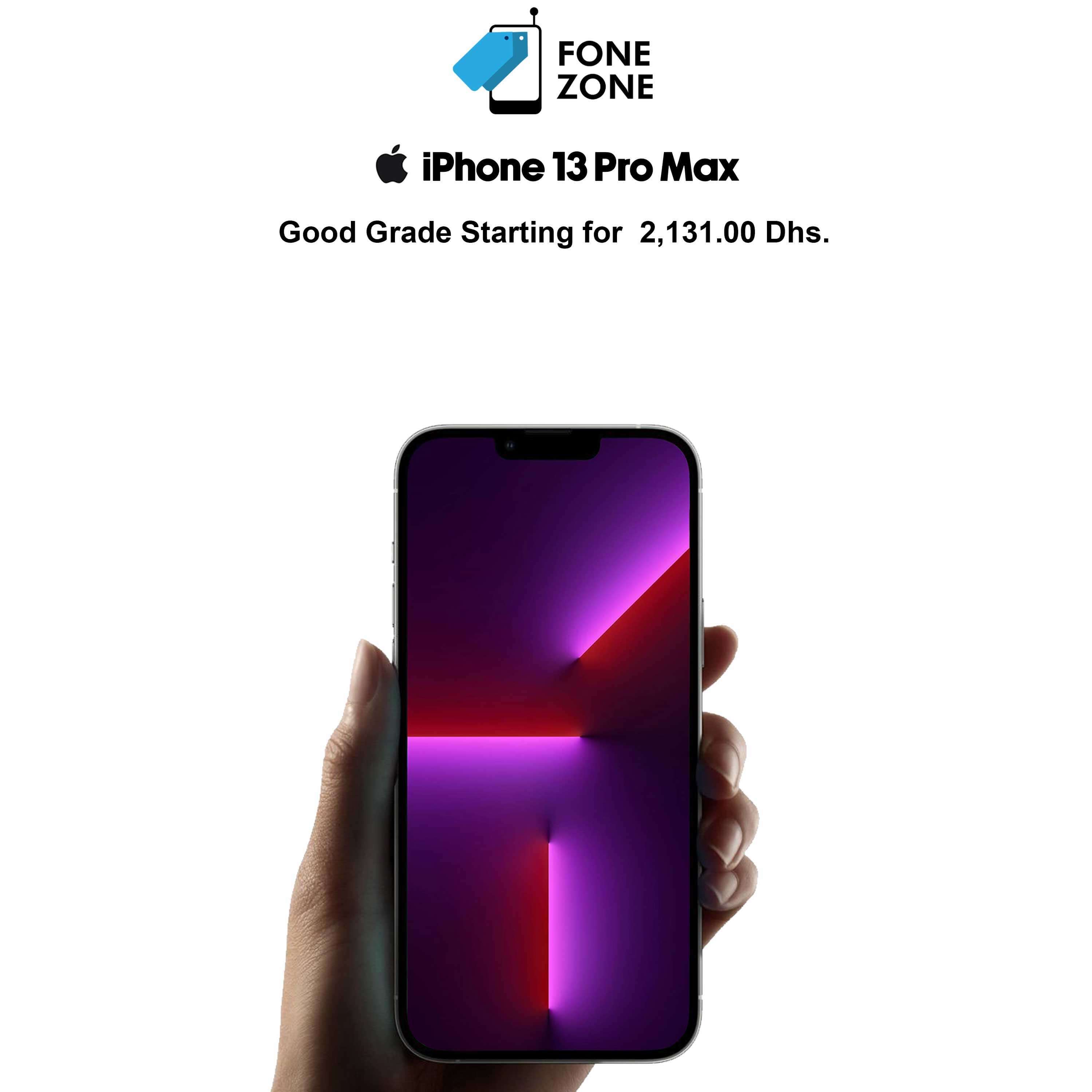 Apple iPhone 13 Pro Max 512GB Graphite Good (Part Change Message