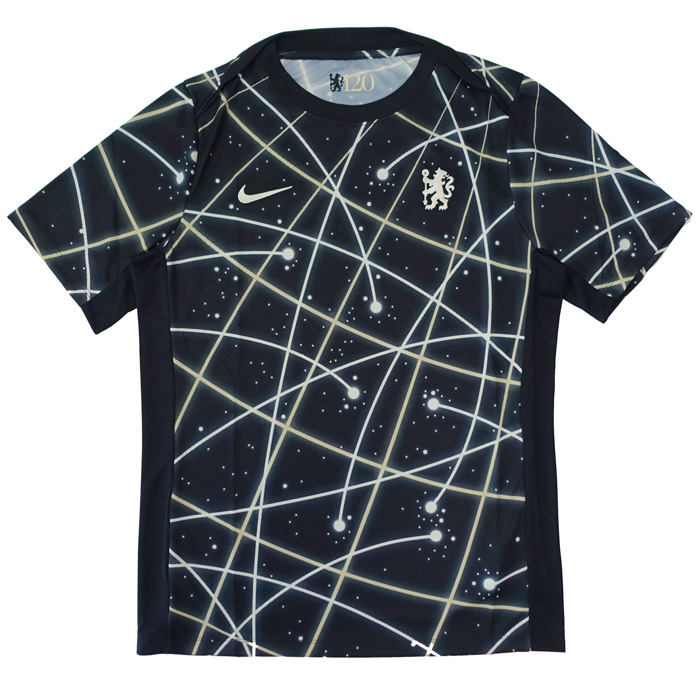 チェルシー 25-26 アカデミープレマッチ トップ 半袖 CW (ブラック